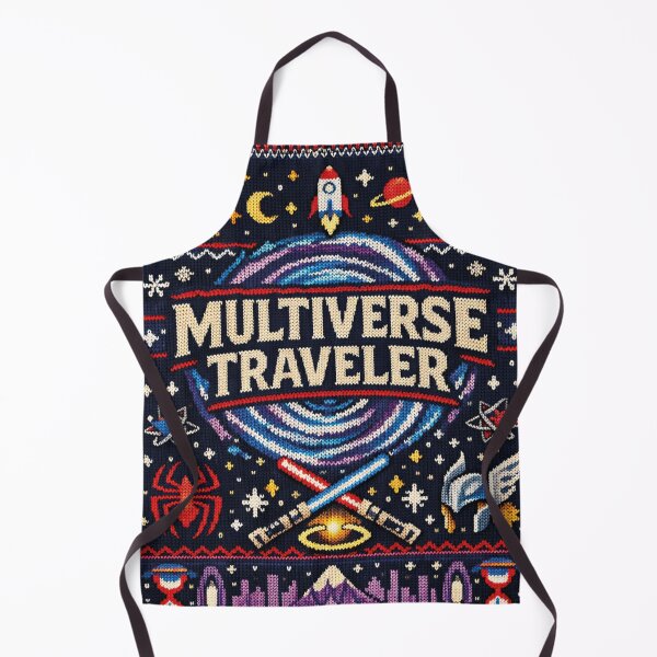 Artikelvorschau, Multiverse Traveler Sci-Fi Strickdesign entworfen und verkauft von Mauswohn.