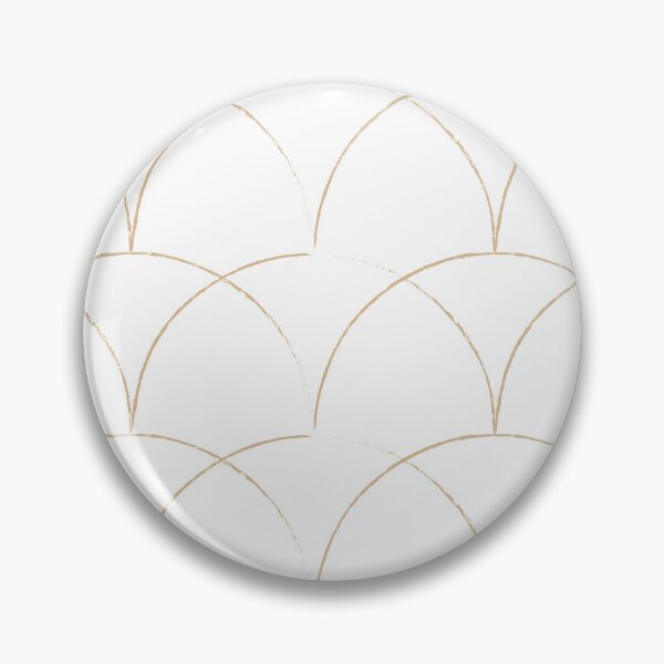 Item preview, Soft Olive Green Art Deco Scallop Pattern | Elegant Geometric Design designed and sold by SurfaceLab.