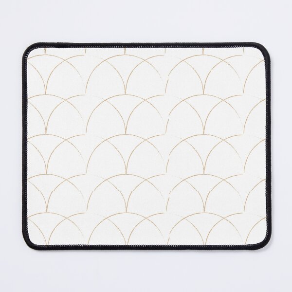 Item preview, Soft Olive Green Art Deco Scallop Pattern | Elegant Geometric Design designed and sold by SurfaceLab.