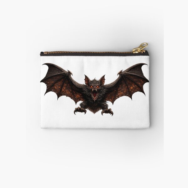 Item preview, Scary Demon Bat with Glowing Red Eyes designed and sold by madebysiwa.