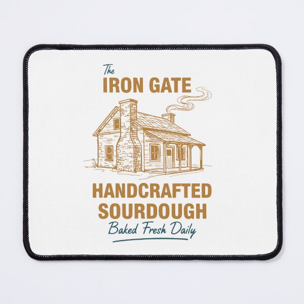 Item preview, sourdough Bread Baking Iron Gate Handcrafted designed and sold by LuminOrb.