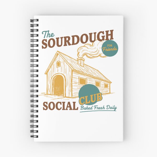 Artikelvorschau, Sauerteigbrotbacken Social Club Frisch Gebacken entworfen und verkauft von LuminOrb.