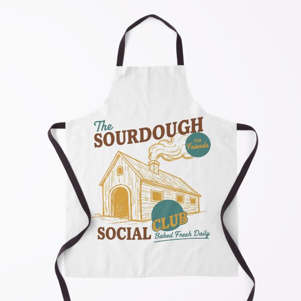 Item preview, sourdough Bread Baking Social Club Baked Fresh designed and sold by LuminOrb.