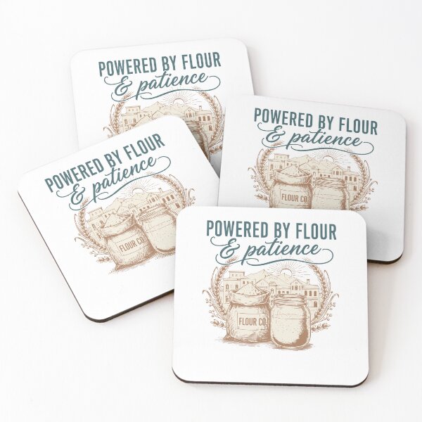 Item preview, Sourdough Bread Baking Powered By Flour designed and sold by LuminOrb.