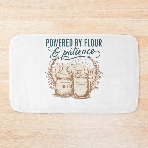 Item preview, Sourdough Bread Baking Powered By Flour designed and sold by LuminOrb.