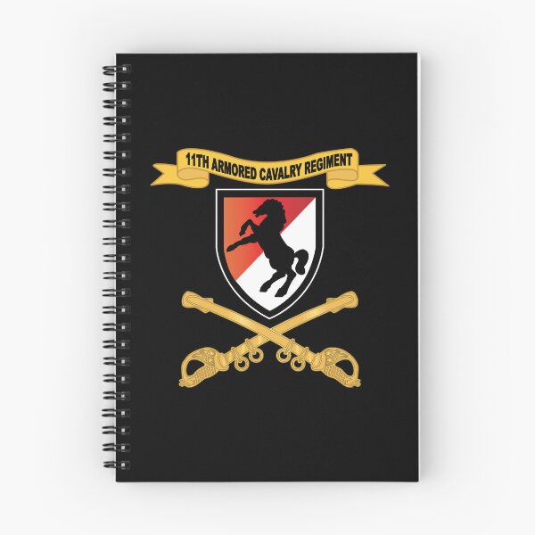 Item preview, Army  - 11th Armored Cavalry Regiment - SSI w Ribbon - Br X 300 designed and sold by Military Insignia Products.