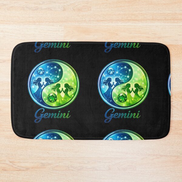 Item preview,  Gemini -Zodiac starsign, inside an yin-yang,  May 21–Jun 20 designed and sold by FireOrchid.