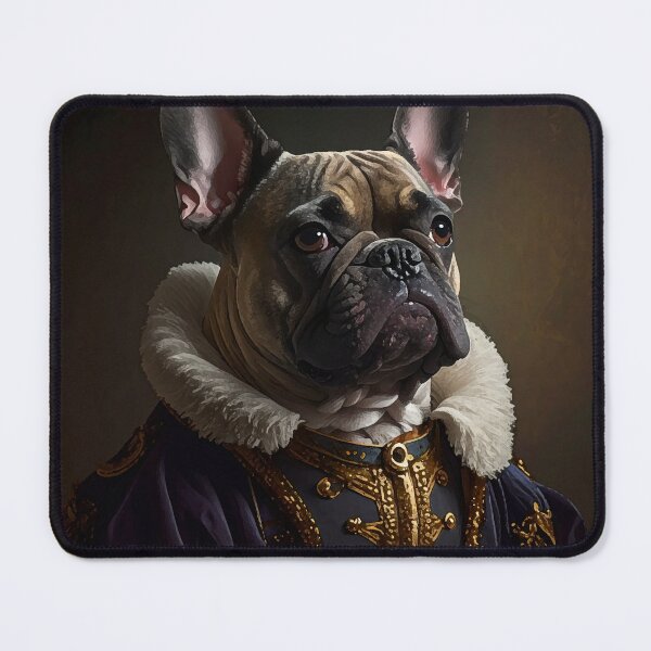 Item preview, Royal French Bulldog Renaissance Portrait designed and sold by Rutvain.