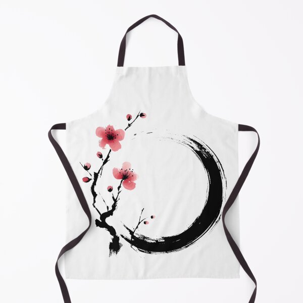 Item preview, Pure Zen Sakura Enso Circle designed and sold by Kooki Designs.