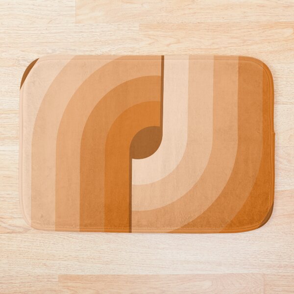 Item preview, Geometric Retro Vintage Style - Warm brown designed and sold by JMgraphic.