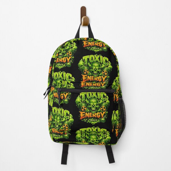 Item preview, Toxic Energy Skull Gamer Humor Design designed and sold by TeeTimeTreasure.