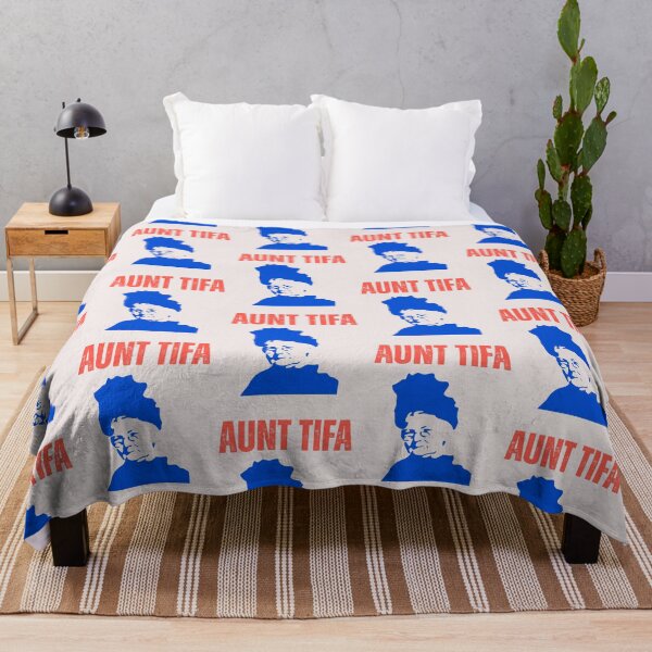 Item preview, Aunt Tifa aunties against  fascists No Kings In America designed and sold by erozzz.