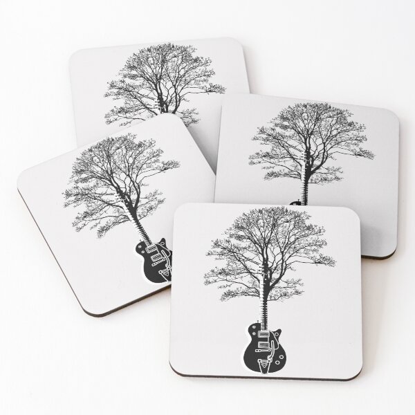 Item preview, Electric Guitar Tree Guitar Player Nature Guitarist designed and sold by Ladys-Gents.