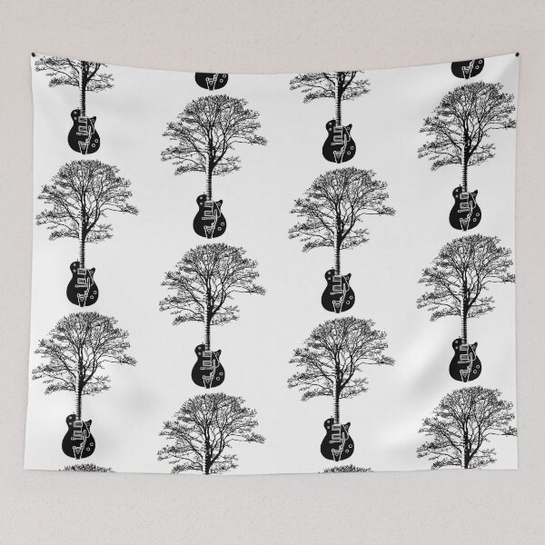 Item preview, Electric Guitar Tree Guitar Player Nature Guitarist designed and sold by Ladys-Gents.