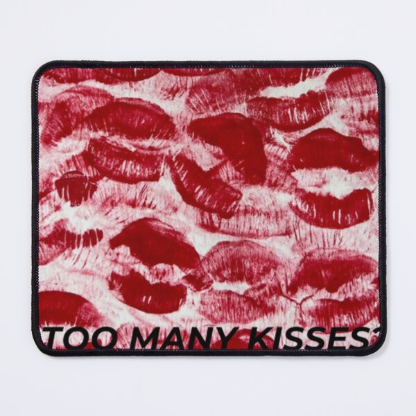 Item preview, Too Many Kisses? Red Lip Print Pattern – Funny Romantic Lips Design, Valentine Love Aesthetic designed and sold by KrileNCZ.