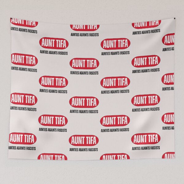Item preview, Funny  Aunt Tifa aunties against  fascists No Kings in America designed and sold by erozzz.