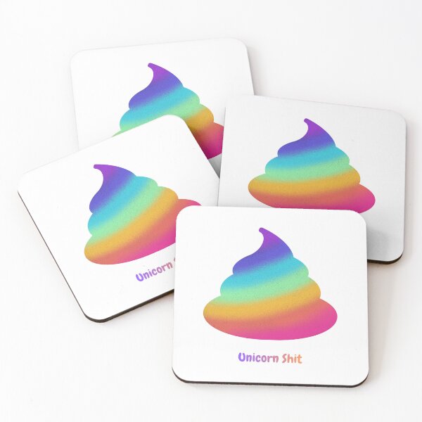 Item preview, Funny Unicorn Poop - Rainbow Unicorn Shit Cartoon Design designed and sold by unglaublichGut.