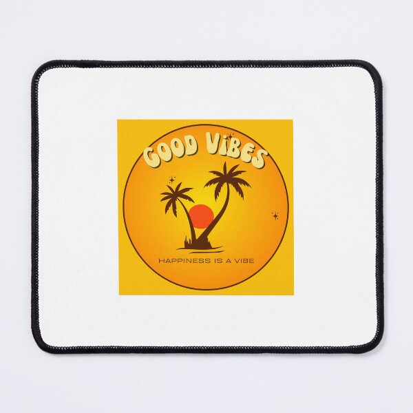 Item preview, Retro Sunset Palm Trees Sticker - Good Vibes Only Tropical Badge designed and sold by lalit0767.