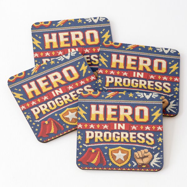 Item preview, Hero In Progress Superhero Knitwear Design designed and sold by Mauswohn.