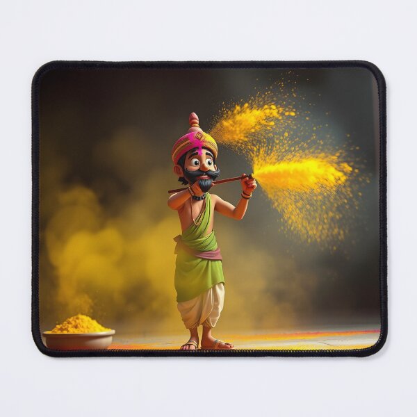 Item preview, Holi man Throwing Colors designed and sold by Teewave-Ashish.
