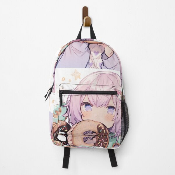 Item preview, Kawaii Anime Girl with Donuts – Cute Pastel Anime Design designed and sold by madkiitten.