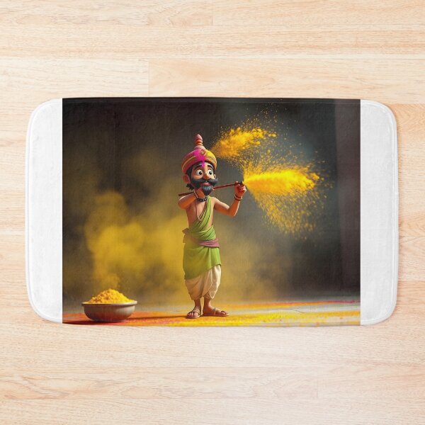 Item preview, Holi man Throwing Colors   designed and sold by Teewave-Ashish.