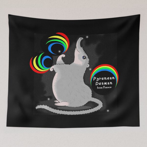 Item preview, Pyrenean Desman from France designed and sold by Shirley cute art .