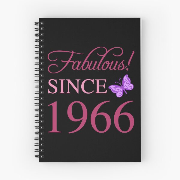 Item preview, Fabulous Since 1966 60th Birthday For Women designed and sold by thepixelgarden.