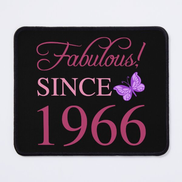 Item preview, Fabulous Since 1966 60th Birthday For Women designed and sold by thepixelgarden.