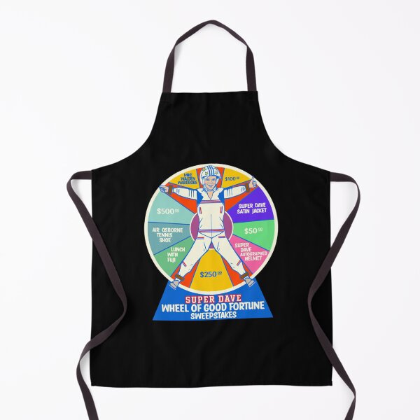 Item preview, SUPER DAVE Wheel of Good Fortune Sweepstakes Air Osborne Tennis Shoe Lunch With Fuji Satin Jacket designed and sold by Laxmicreations.