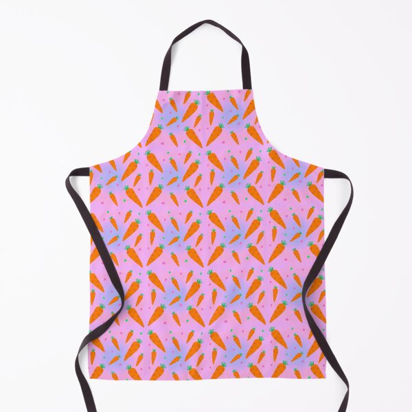 Item preview, Cute Carrot Pattern | Kawaii Orange Carrots with Pink Hearts | Pastel Easter Bunny Aesthetic Seamless Design ?? designed and sold by Courts-Cooks.