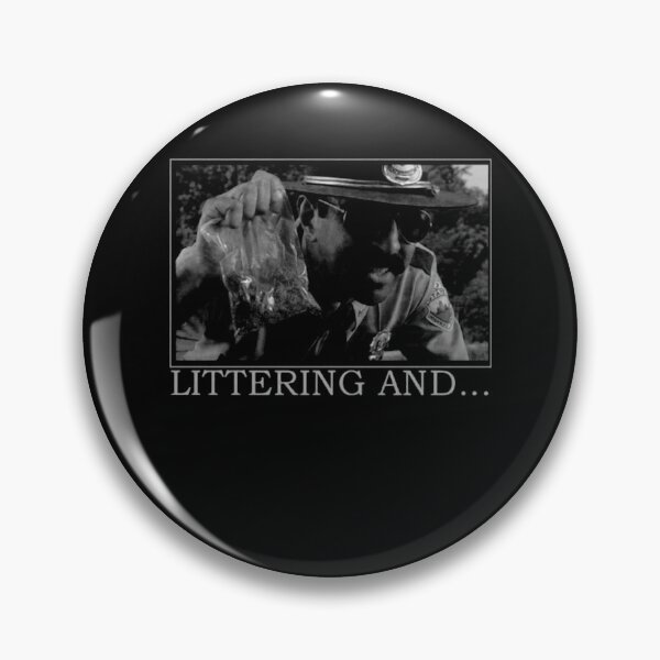 Item preview, Littering And ...Super-Troopers - Halftone Style 90s  designed and sold by Laxmicreations.