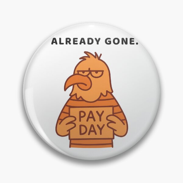 Item preview, Funny Mugshot Doodle – ALREADY GONE | Funny Payday Humor designed and sold by WorkXPlay.