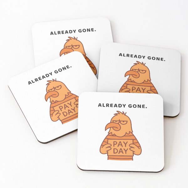 Item preview, Funny Mugshot Doodle – ALREADY GONE | Funny Payday Humor designed and sold by WorkXPlay.