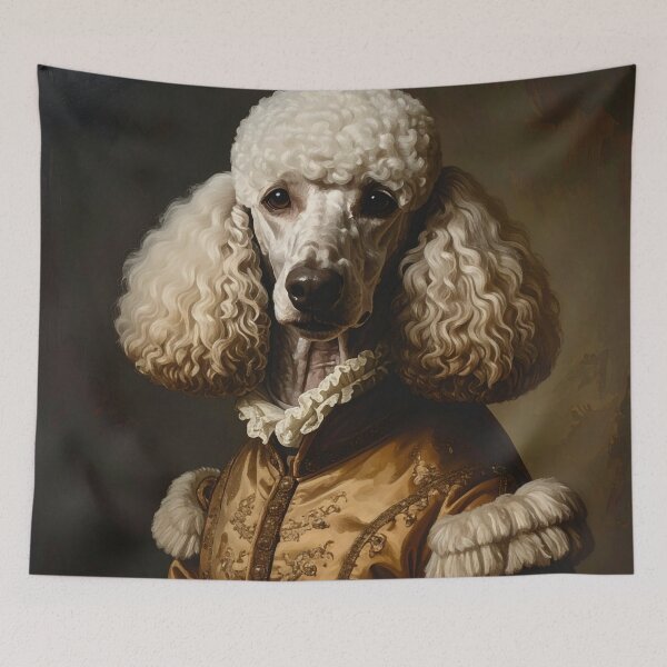 Item preview, Royal Poodle Renaissance Portrait designed and sold by Rutvain.