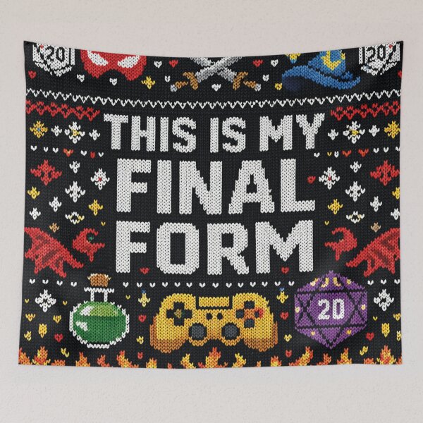 Item preview, Final Form Gaming Cosplay Knit Design designed and sold by Mauswohn.