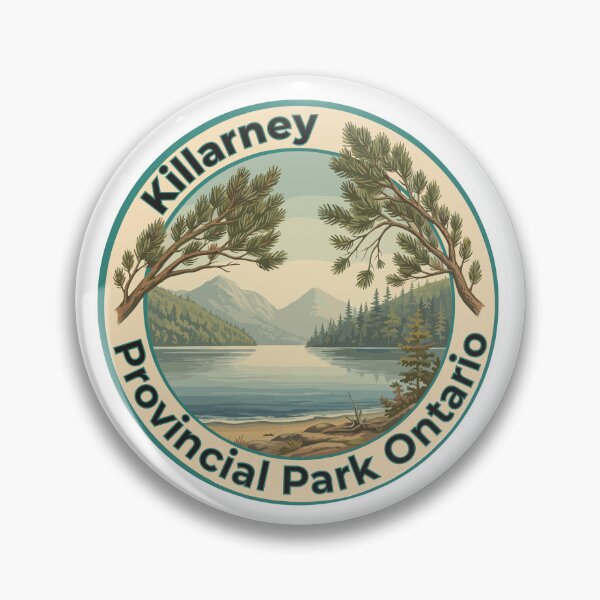 Item preview, Killarney Ontario - Ontario Provincial Park Watercolor Nature designed and sold by JessArty ⭐⭐⭐⭐⭐.