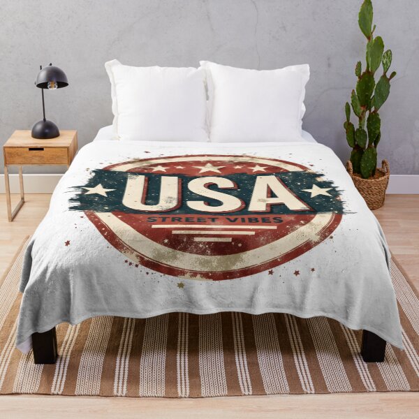 Item preview, USA Street Vibes Shirt – Urban Graffiti Patriotic Design designed and sold by relso.
