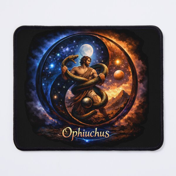 Item preview, Ophiuchus -Zodiac starsign, inside an yin-yang 13th sign,Nov 29-Dec 17 designed and sold by FireOrchid.