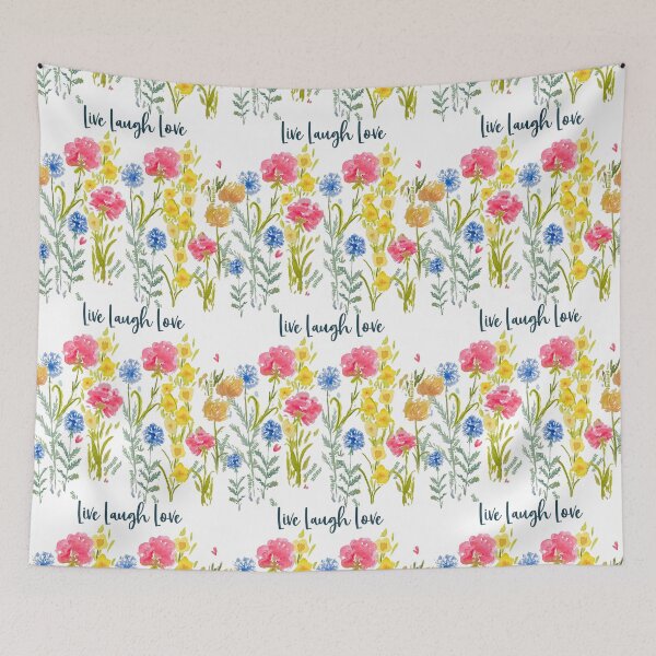 Item preview, Live Laugh Love Flower Garden designed and sold by shannondoucette.