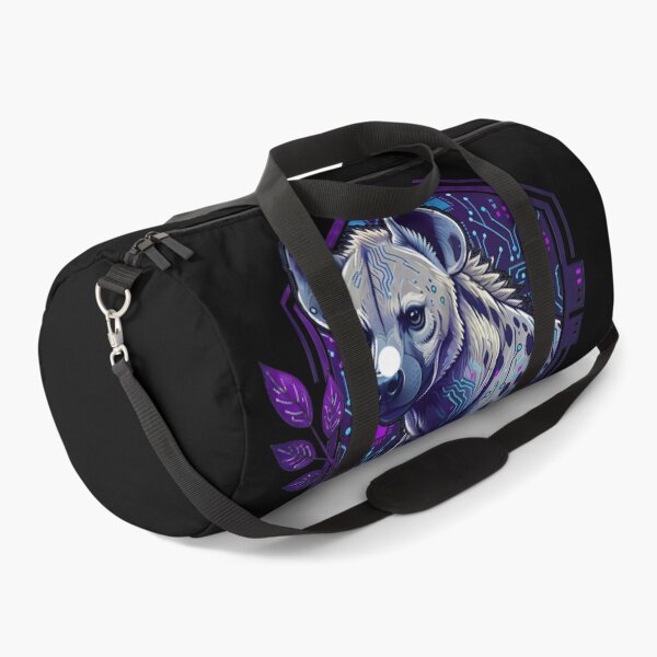 Item preview, Cyber Hyena Tech Logo - Neon Circuit Cyberpunk Wildlife designed and sold by AbulailArt.