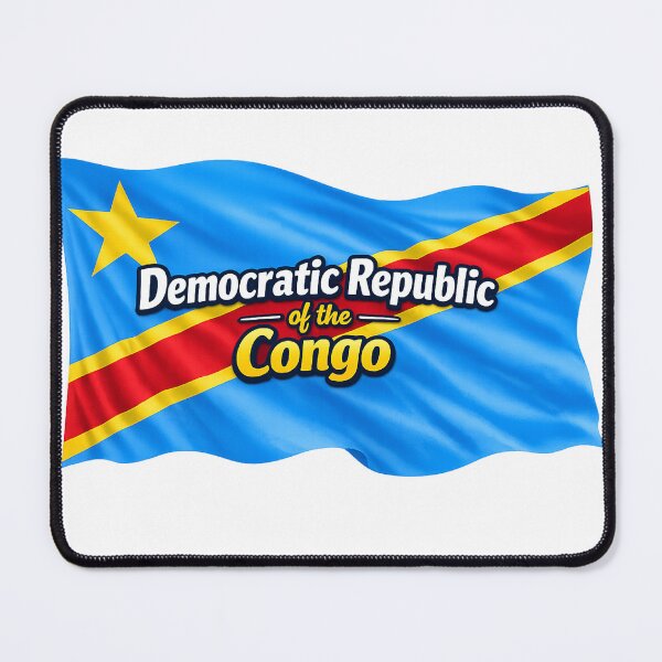 Item preview, Democratic Republic of the Congo Flag – DRC National Pride Waving Flag Design designed and sold by GarnerSupplyCo.