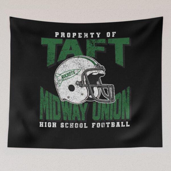 Item preview, Property Of Taft Midway Union High School Football Rockets [Distressed]  designed and sold by Laxmicreations.