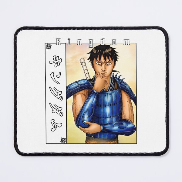 Item preview, Dark Strategist Blue-Armored Warrior – Epic Anime Hero Illustration designed and sold by lamiarte.