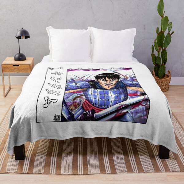 Item preview, Dark Strategist Blue-Armored Warrior – Epic Anime Hero Illustration designed and sold by lamiarte.