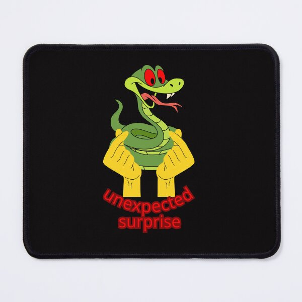 Item preview, Unexpected Surprise Funny Snake Cartoon designed and sold by Tadeusz1.