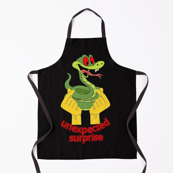 Item preview, Unexpected Surprise Funny Snake Cartoon designed and sold by Tadeusz1.