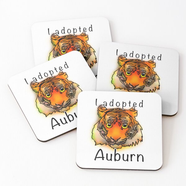 Item preview, I adopted Auburn – animalz designed and sold by Ashley’sAnimalz.