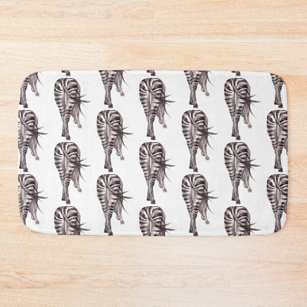 Item preview, Realistic Zebra Watercolor – Artistic Wildlife Zebra Painting designed and sold by AlisaArtDecor.