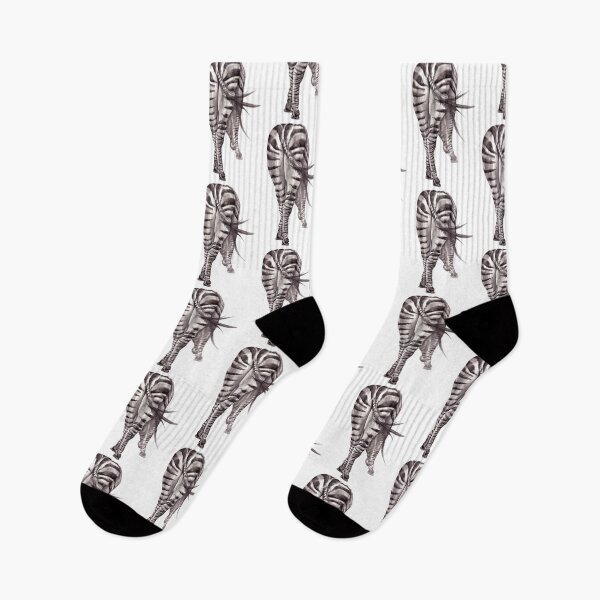 Item preview, Realistic Zebra Watercolor – Artistic Wildlife Zebra Painting designed and sold by AlisaArtDecor.